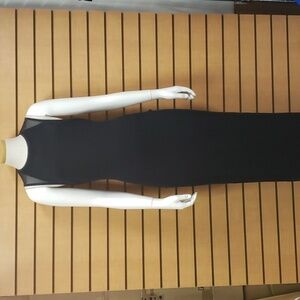 Nasty Gal Black Maxi Dress Size L NWT Eveningwear